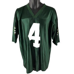Vintage Mens NFL Team Apparel Green Bay Packers Brett Favre #4 Jersey Size XL